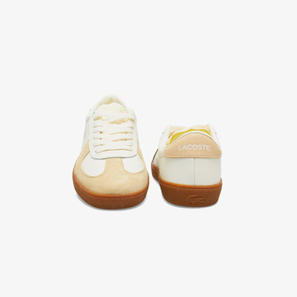 Lacoste Baseshot Pro Leather Kadın Bej Sneaker