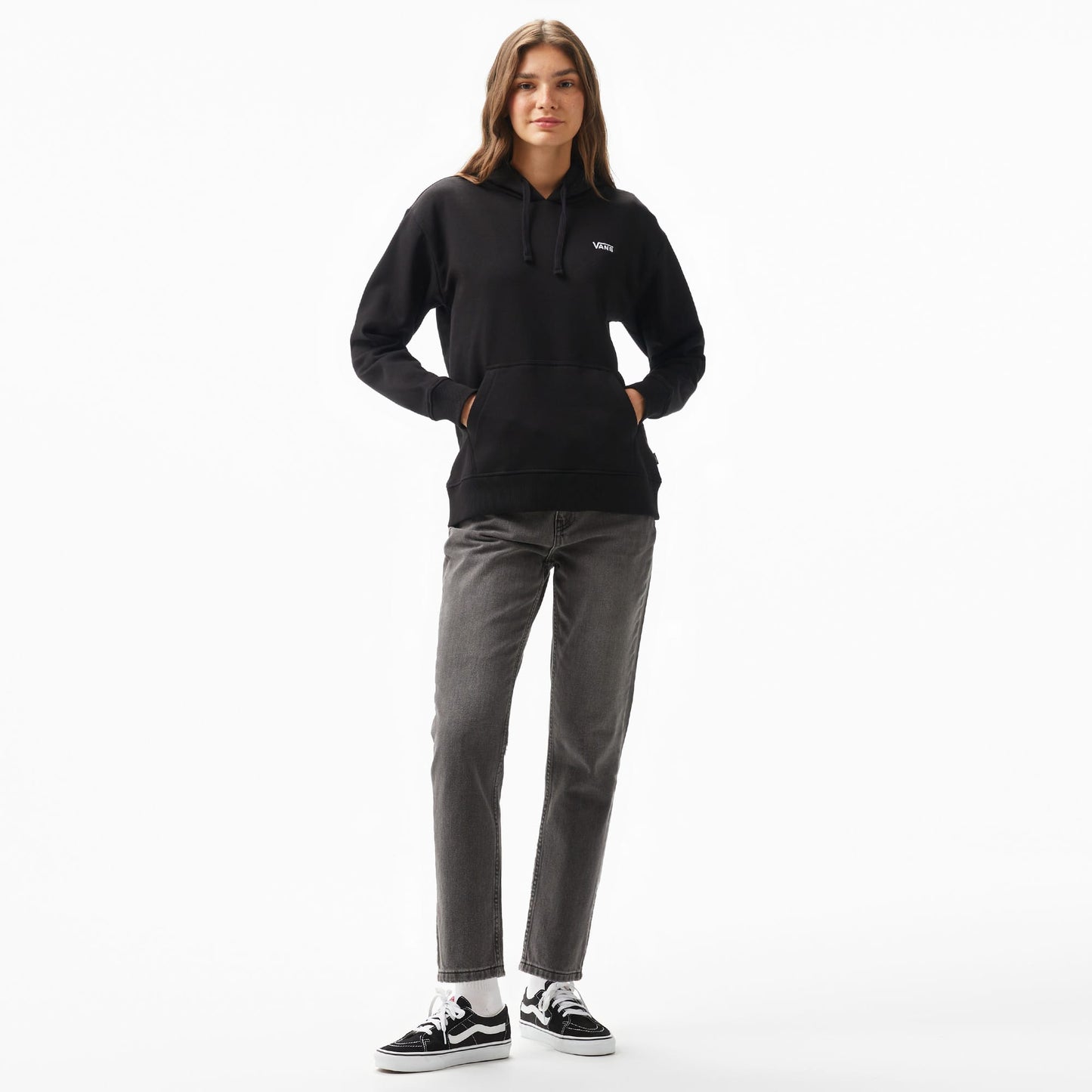 Vans Flyıng V Bff Kadın Siyah Sweatshirt