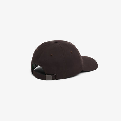 Lacoste Baskılı Unisex Kahverengi Şapka