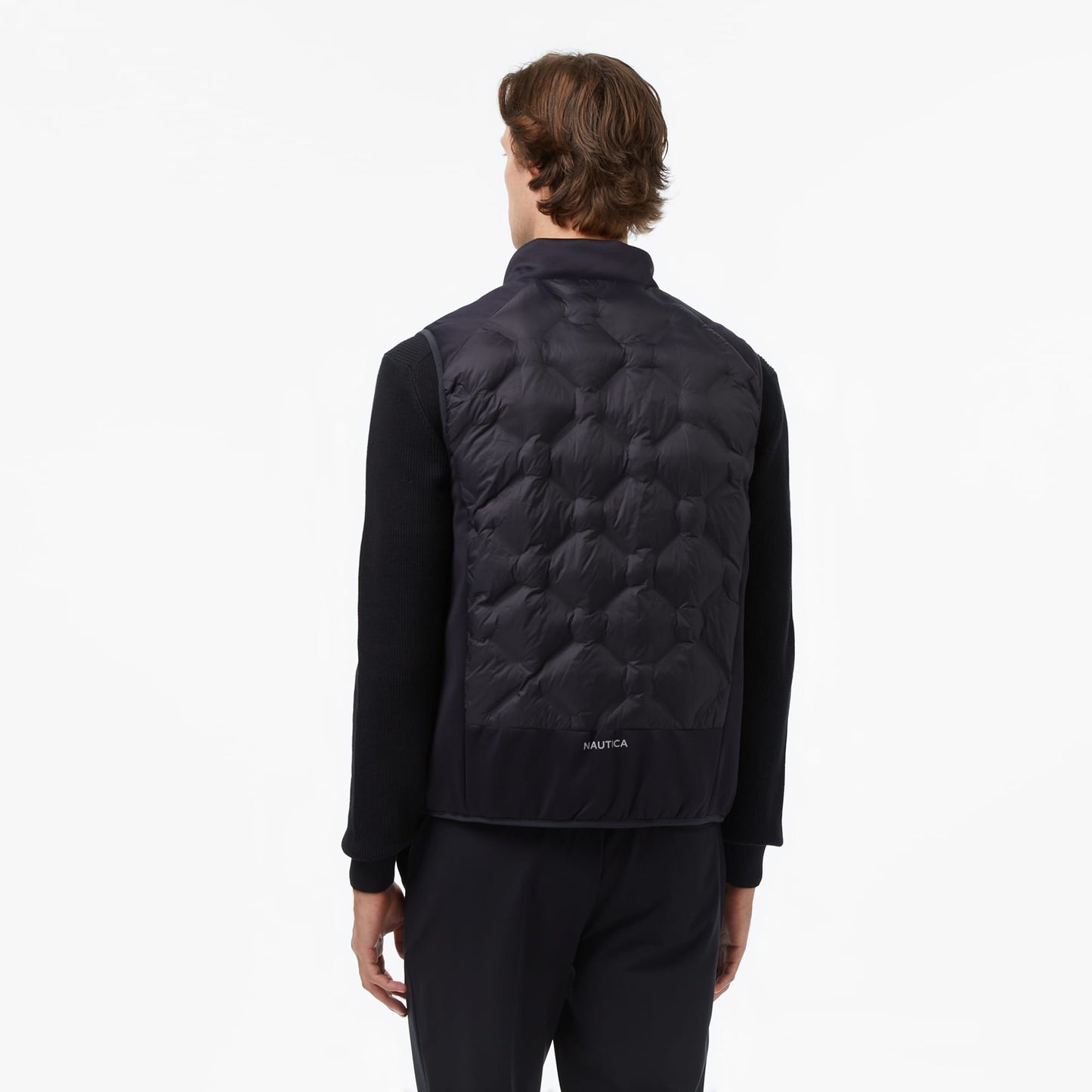 Nautica Erkek Siyah Regular Fit Yelek
