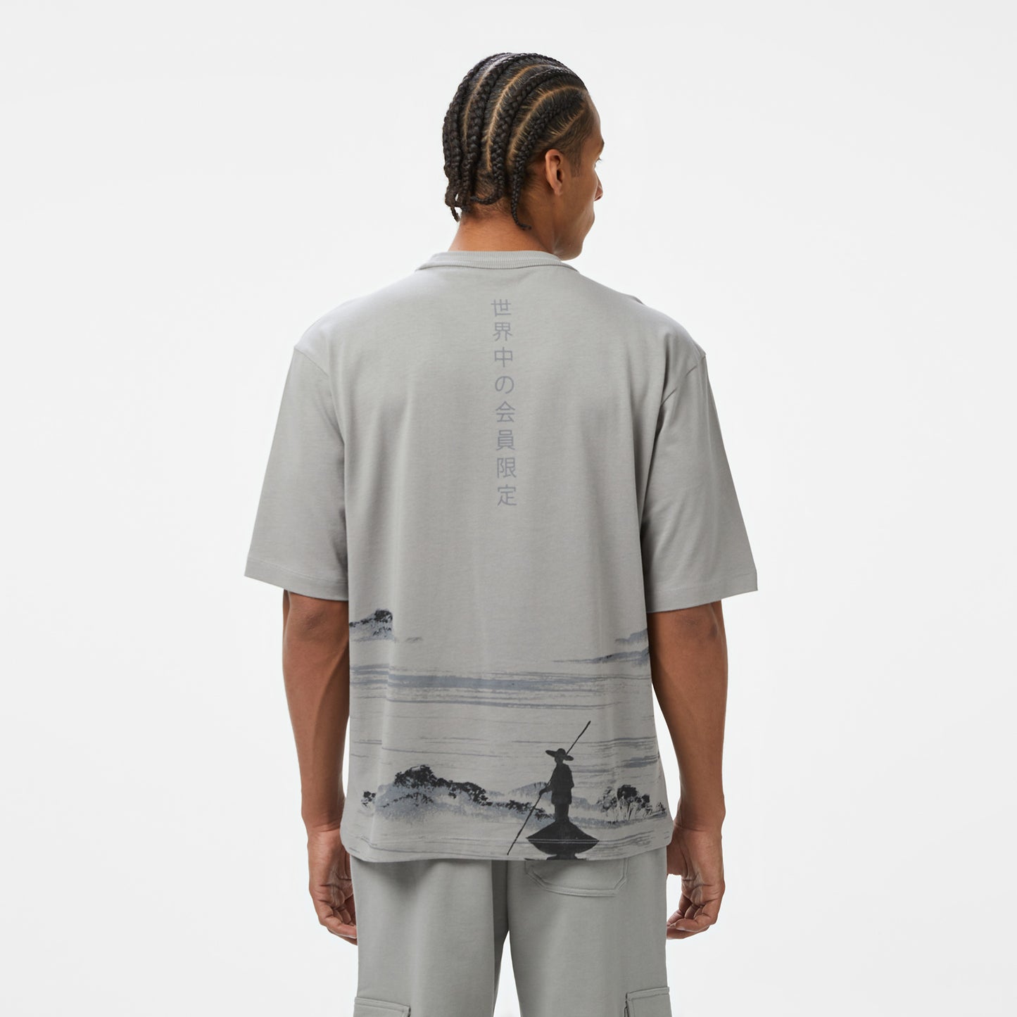 United4 Comfort Erkek Gri T-shirt