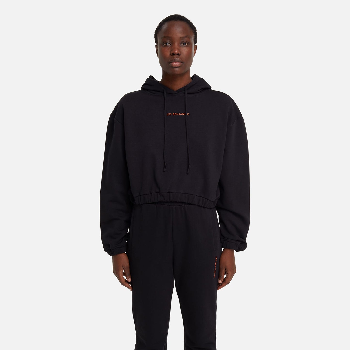 Les Benjamins Core Kadın Siyah Hoodie