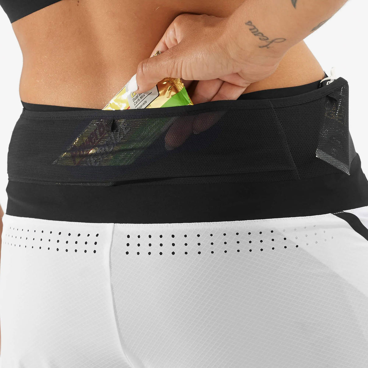 Salomon S/lab Speed 2in1 Short Kadın Beyaz Koşu Şortu