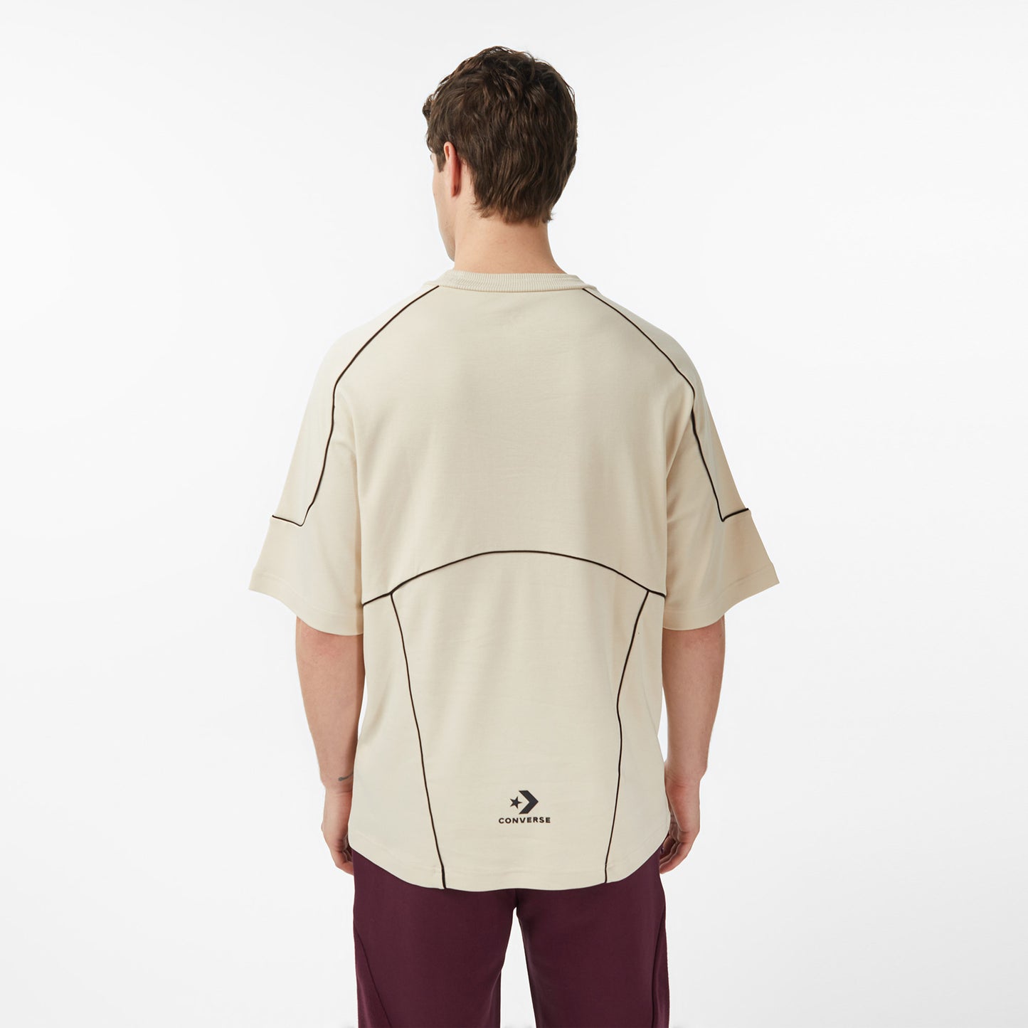 Converse Erkek Bej T-shirt
