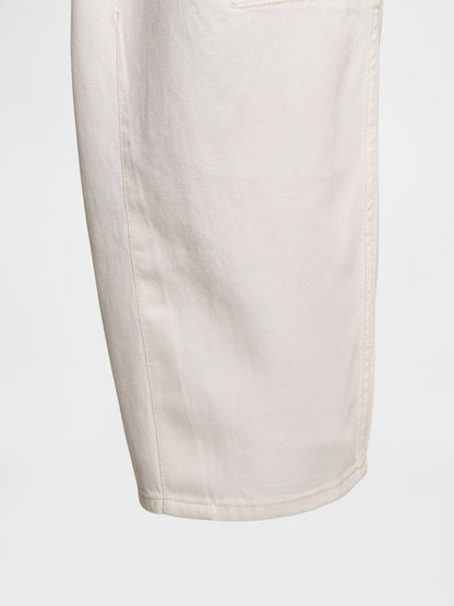 Kırık Beyaz High Rise Ultrasoft Horseshoe Jean Pantolon