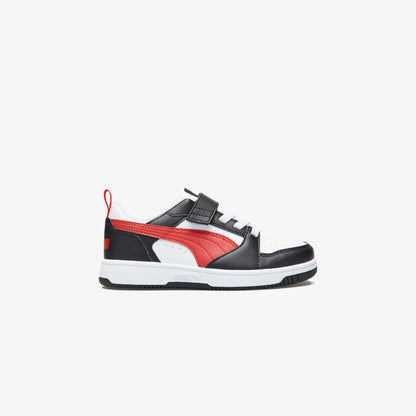 Puma Rebound V6 Low Çocuk Beyaz Spor Ayakkabı