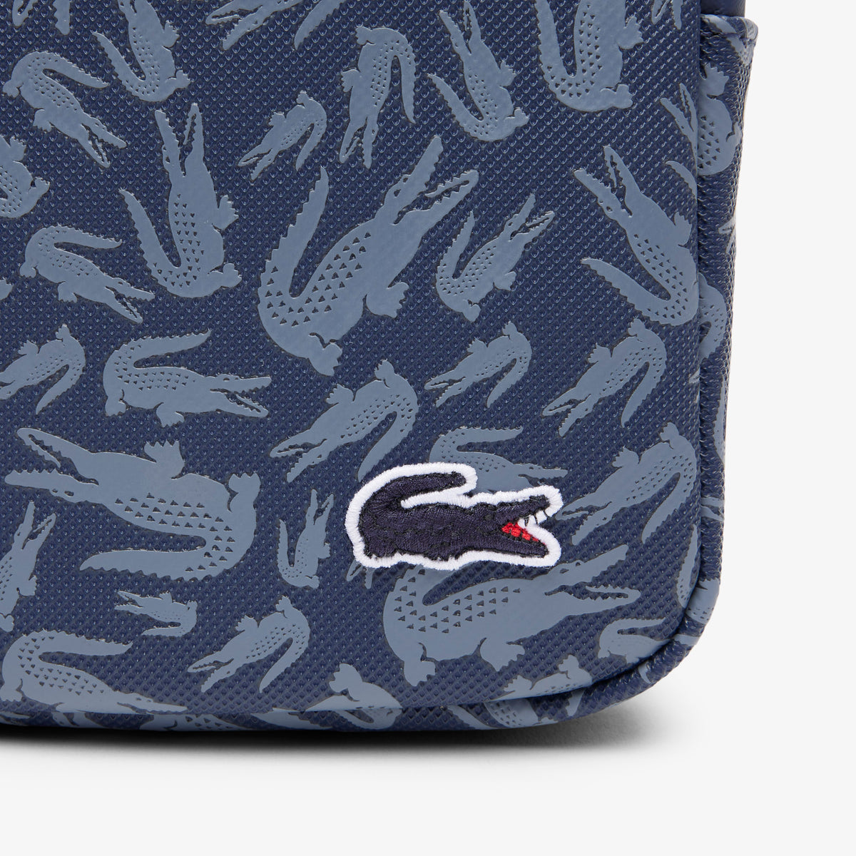 Lacoste Lcst Erkek Desenli Lacivert Postacı Çantası