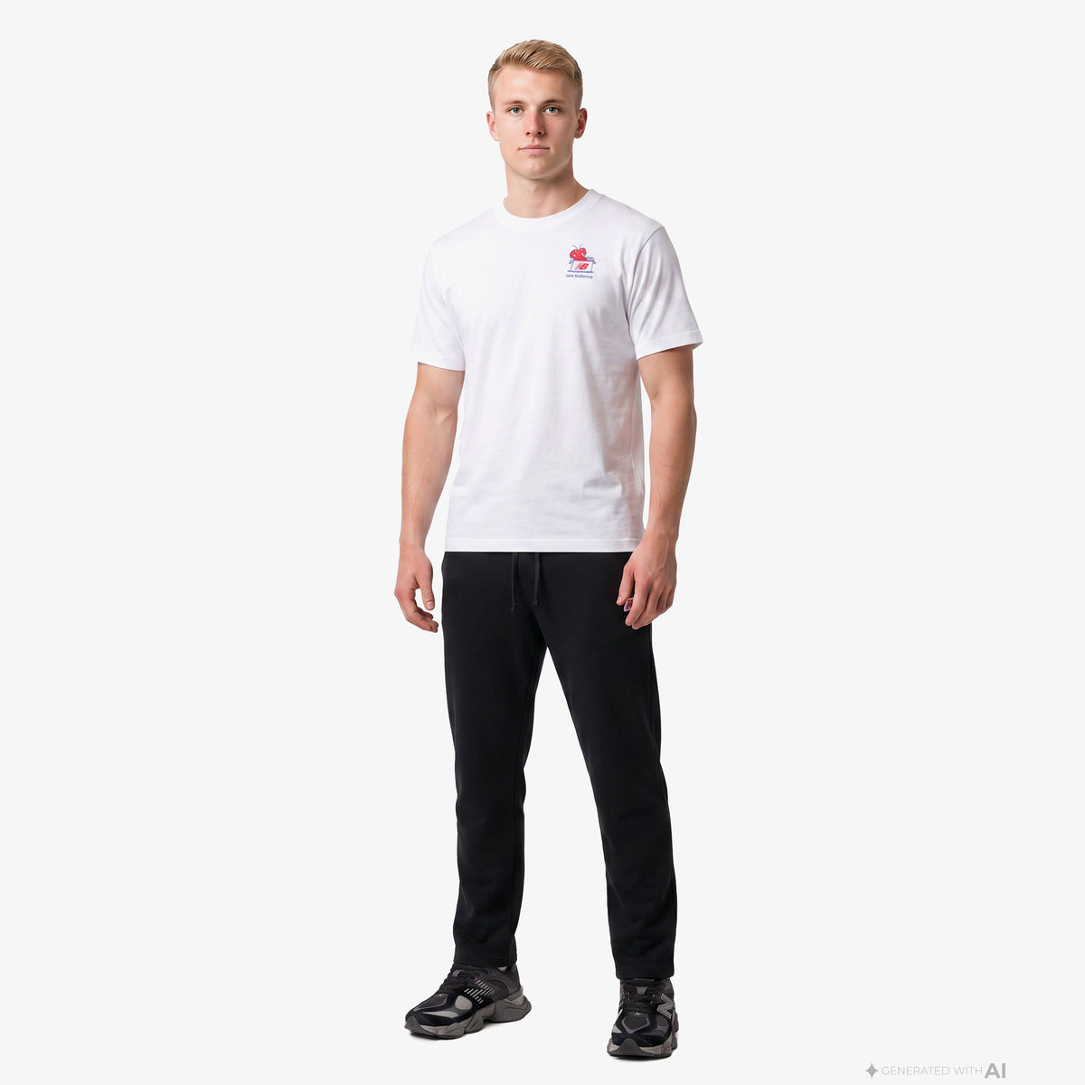 New Balance Lifestyle Erkek Siyah Pantolon