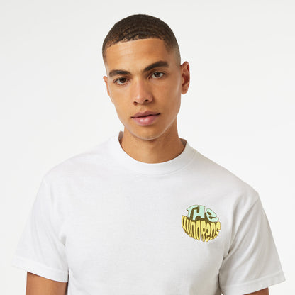 The Hundreds Wildfire Surf Erkek Beyaz T-shirt
