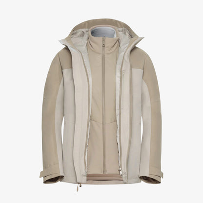 Jack Wolfskin Wild Places 3in4 Kadın Krem Ceket