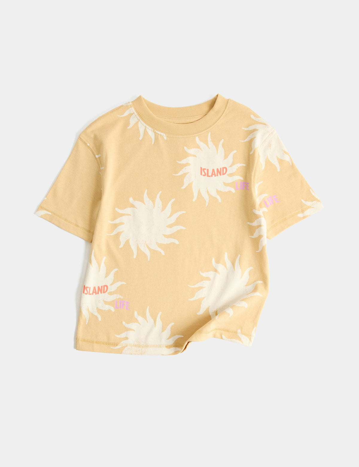 Saf Pamuk Çocuk T-shirt
