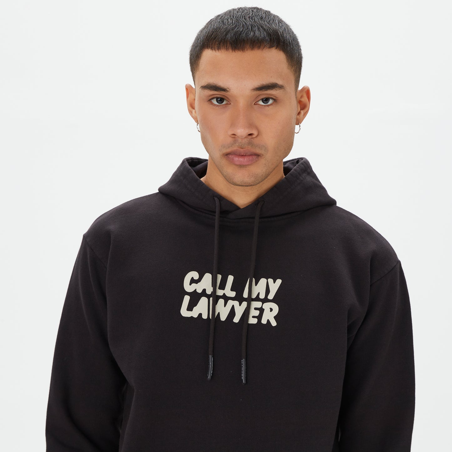 Market Not Guilty Pullover Erkek Siyah Hoodie