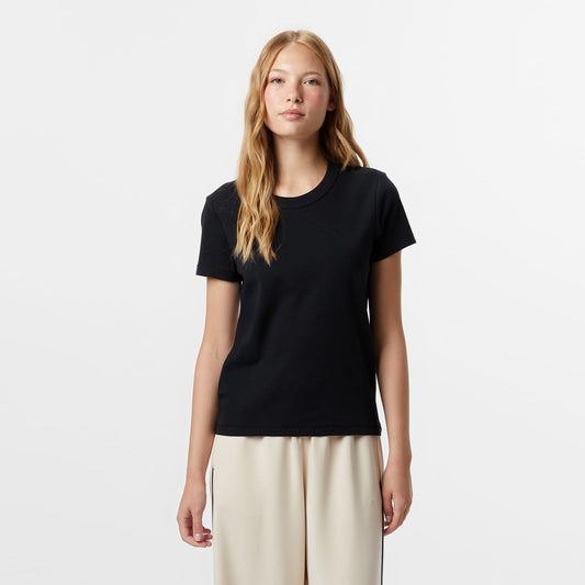 Nautica Kadın Siyah Classic Fit T-shirt