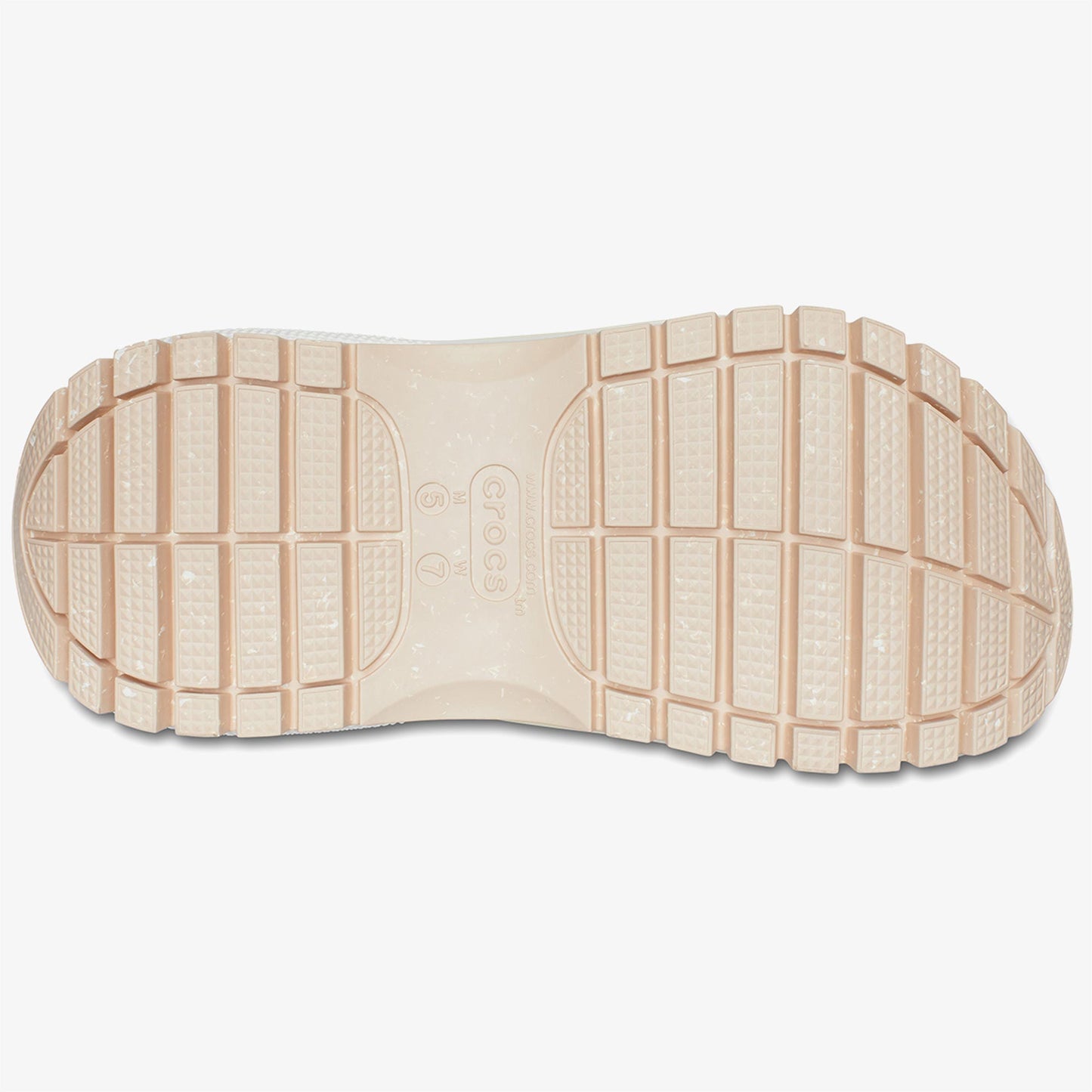 Crocs Classic Mega Crush Platform Kadın Krem Terlik