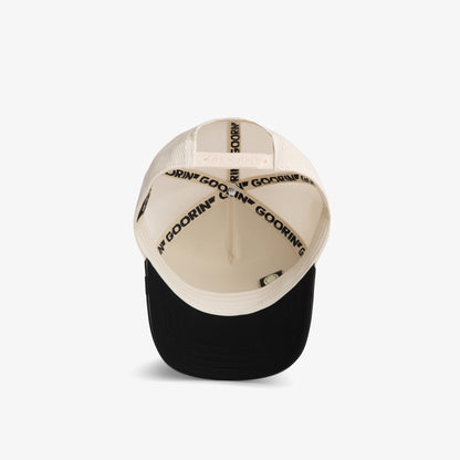 Goorin Bros Faux Leather Skull Unisex Beyaz Şapka