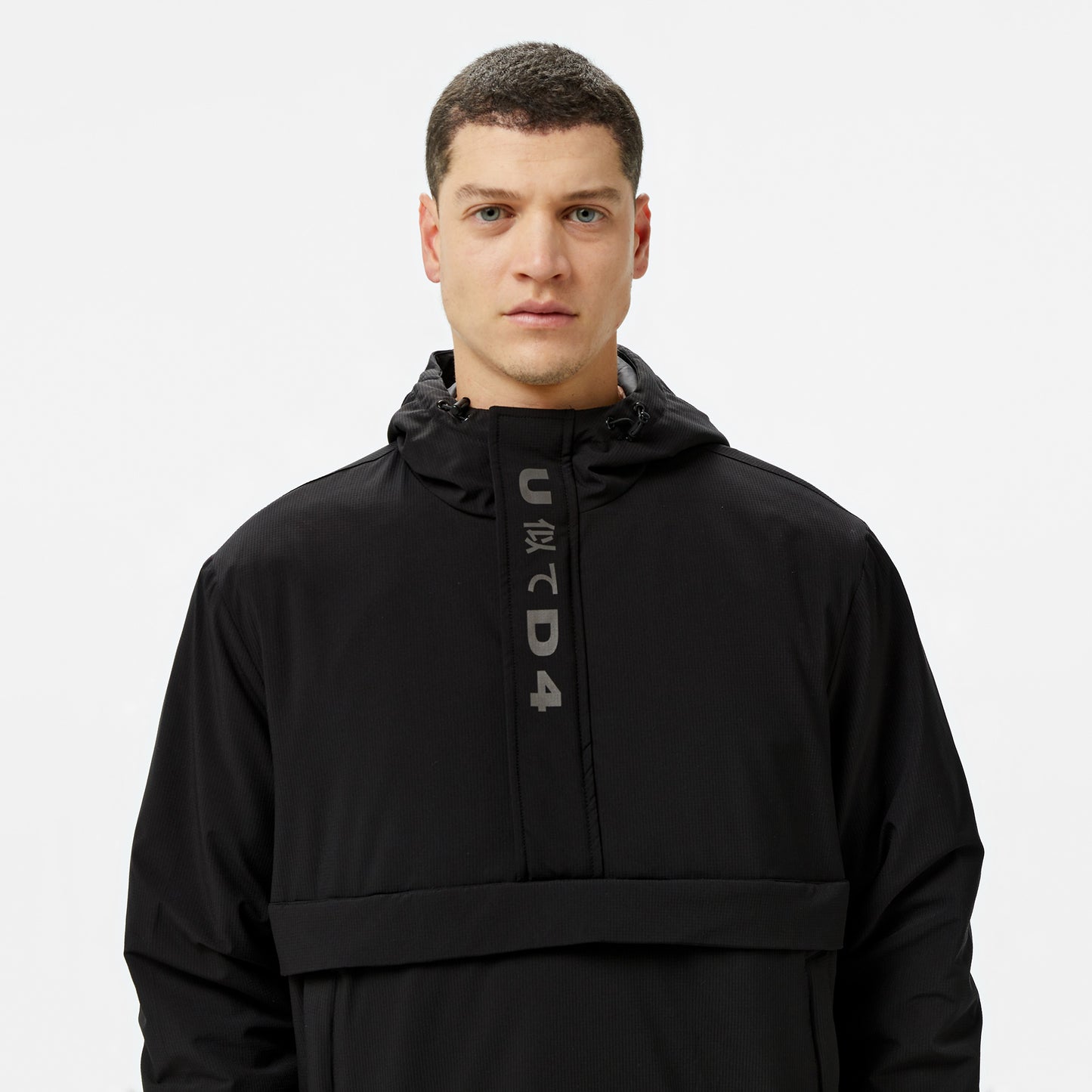 United4 Ribstop Anorak Erkek Siyah Mont