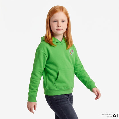 Gap Logo Pull On Çocuk Yeşil Sweatshirt