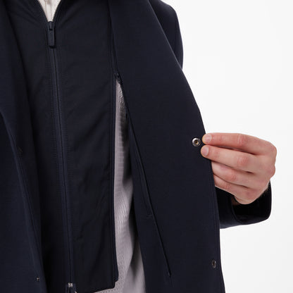 Lacoste Erkek Kapüşonlu Koyu Gri Blazer