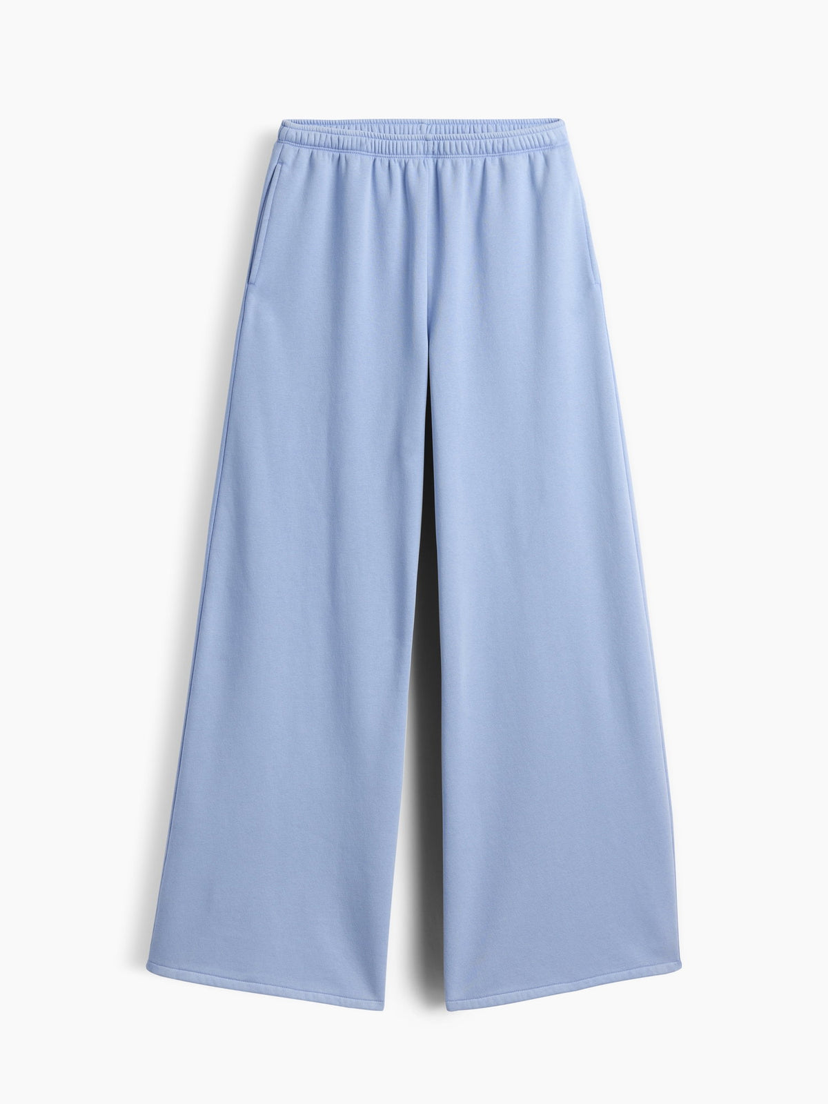 Açık Mavi Vintagesoft Baggy Wide-leg Eşofman Altı