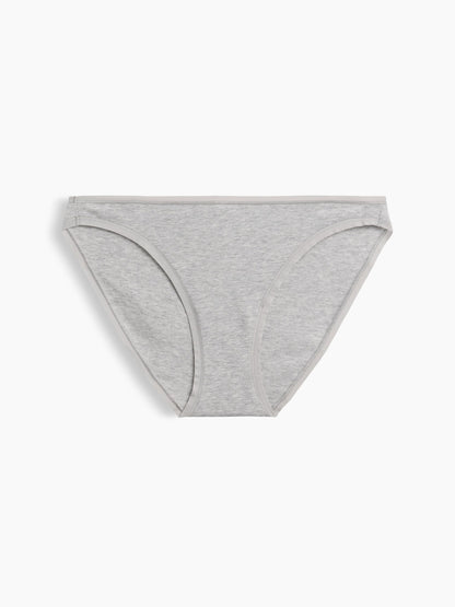 Gri Softmade Organik Stretch Pamuk Bikini Külot
