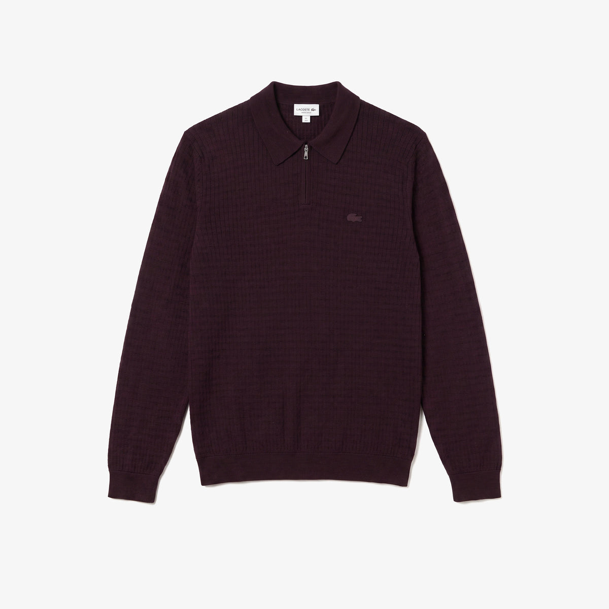 Lacoste Regular Fit Erkek Bordo Kazak