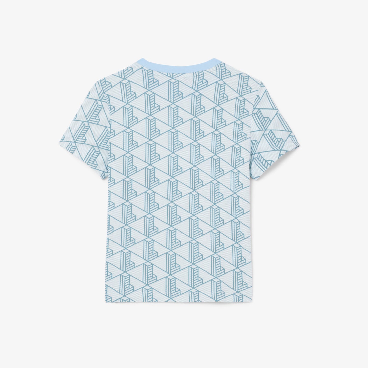 Lacoste Relaxed Fit Monogram Çocuk Mavi T-shirt