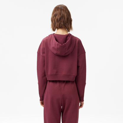 United4 Classic Kadın Bordo Hoodie