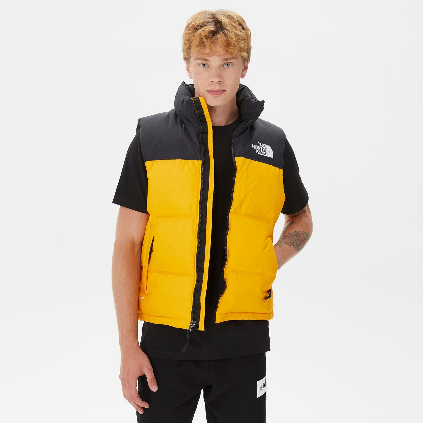 The North Face 1996 Retro Nuptse Erkek Sarı Yelek