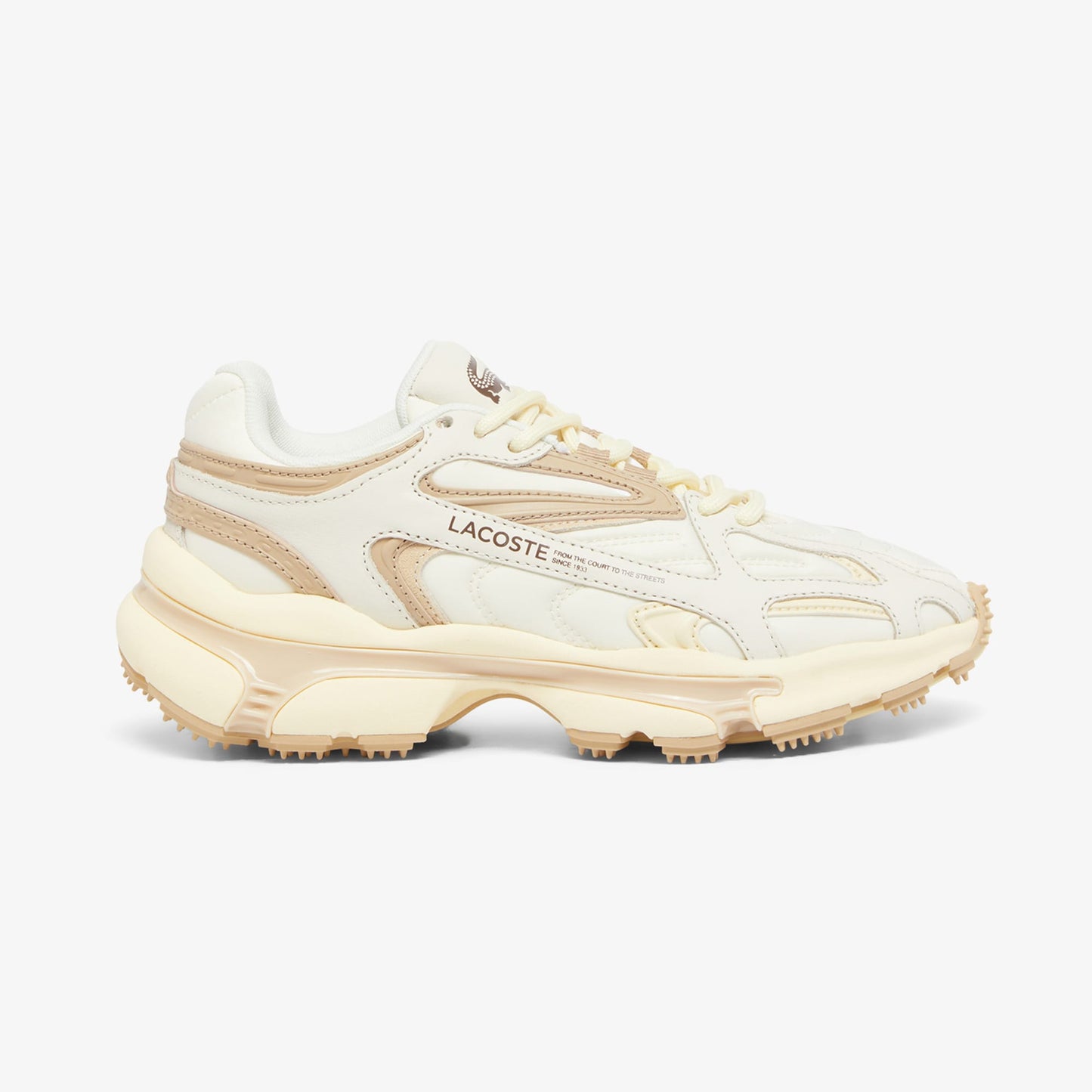 Lacoste Elite Active Kadın Bej Sneaker