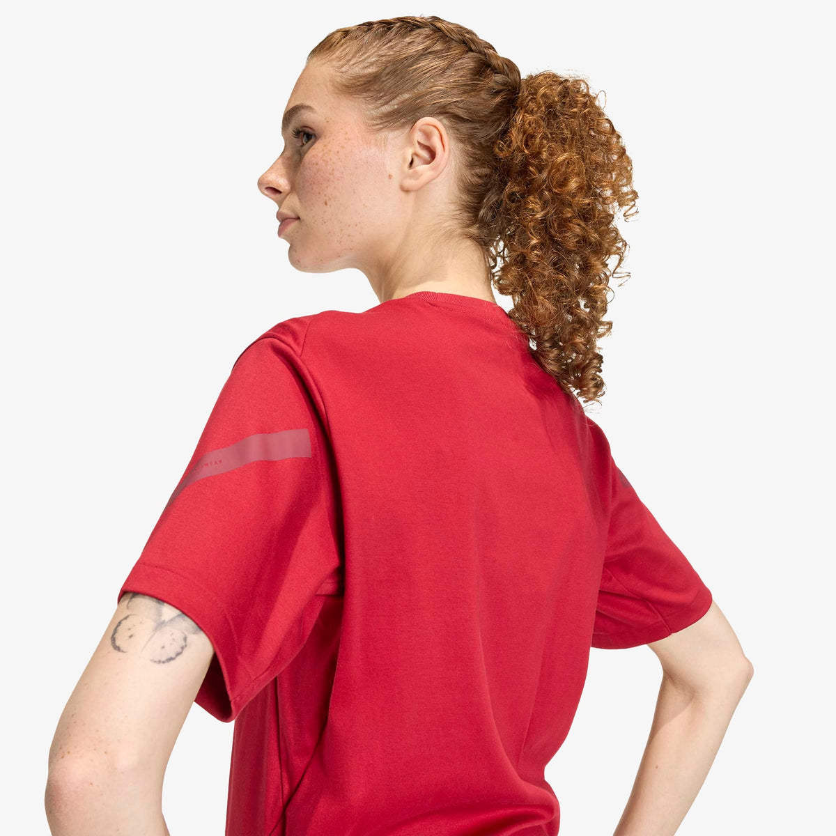 Adidas Z.n.e. Kadın Bordo T-shirt