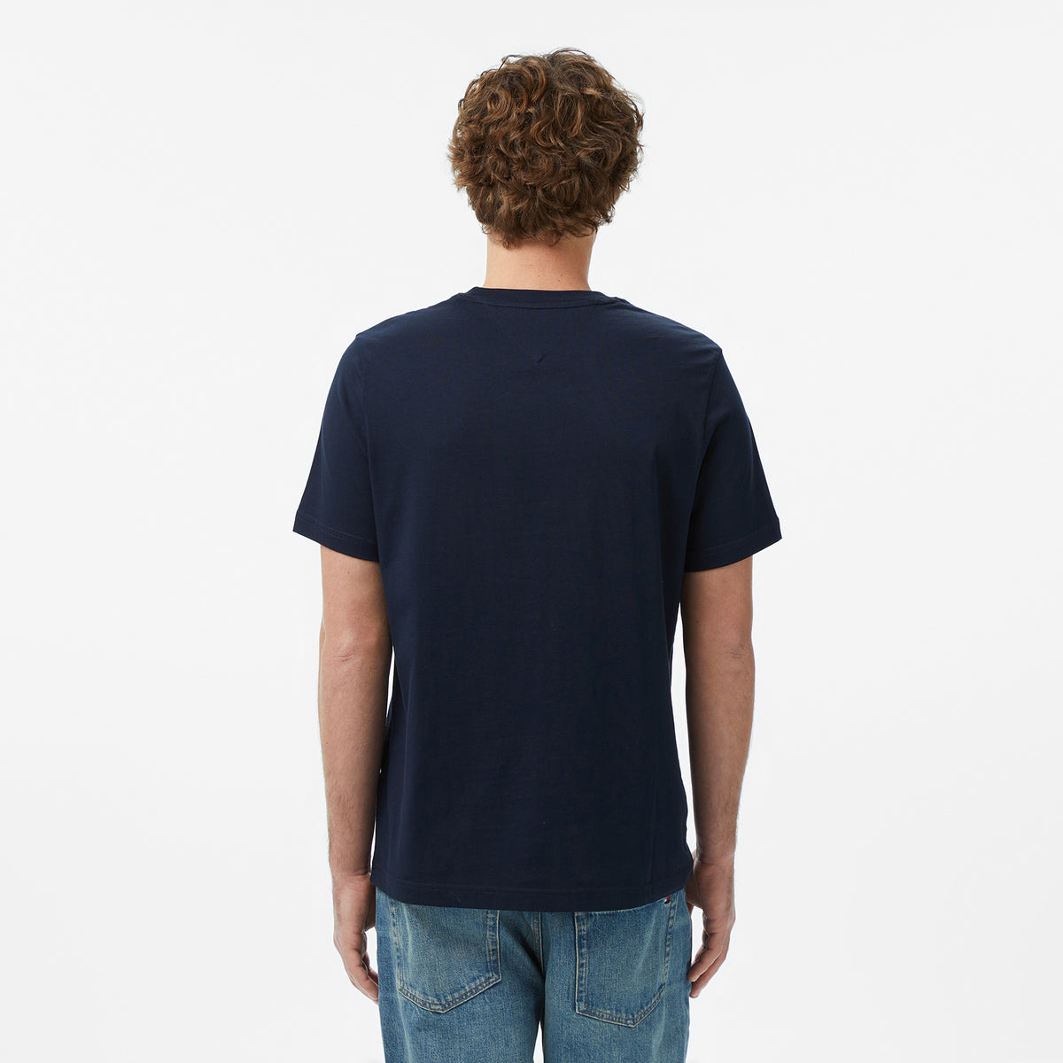 Tommy Hilfiger Brand Love Graphic Erkek Lacivert T-shirt