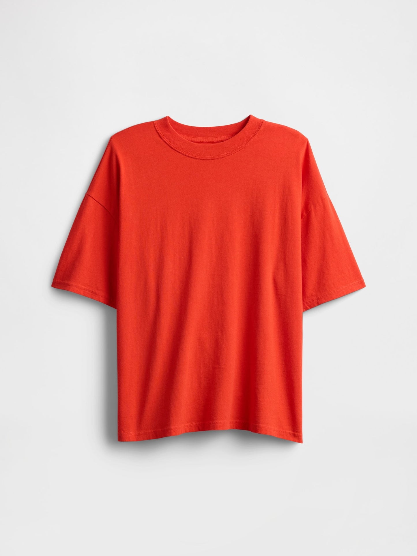 Kırmızı Gap Logo Relaxed T-shirt