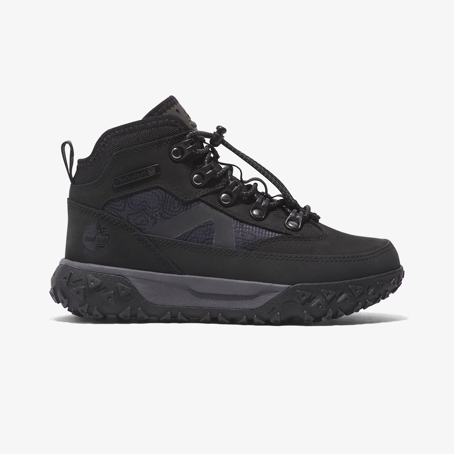 Timberland Greenstride Motion 6 Mid Bungee Waterproof Çocuk Siyah Bot