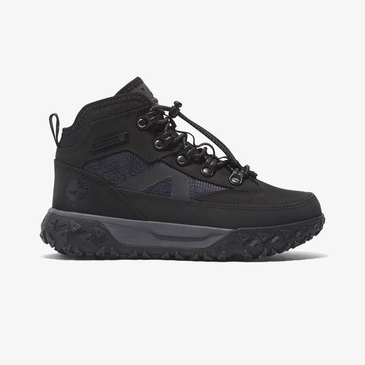 Timberland Greenstride Motion 6 Mid Bungee Waterproof Çocuk Siyah Bot