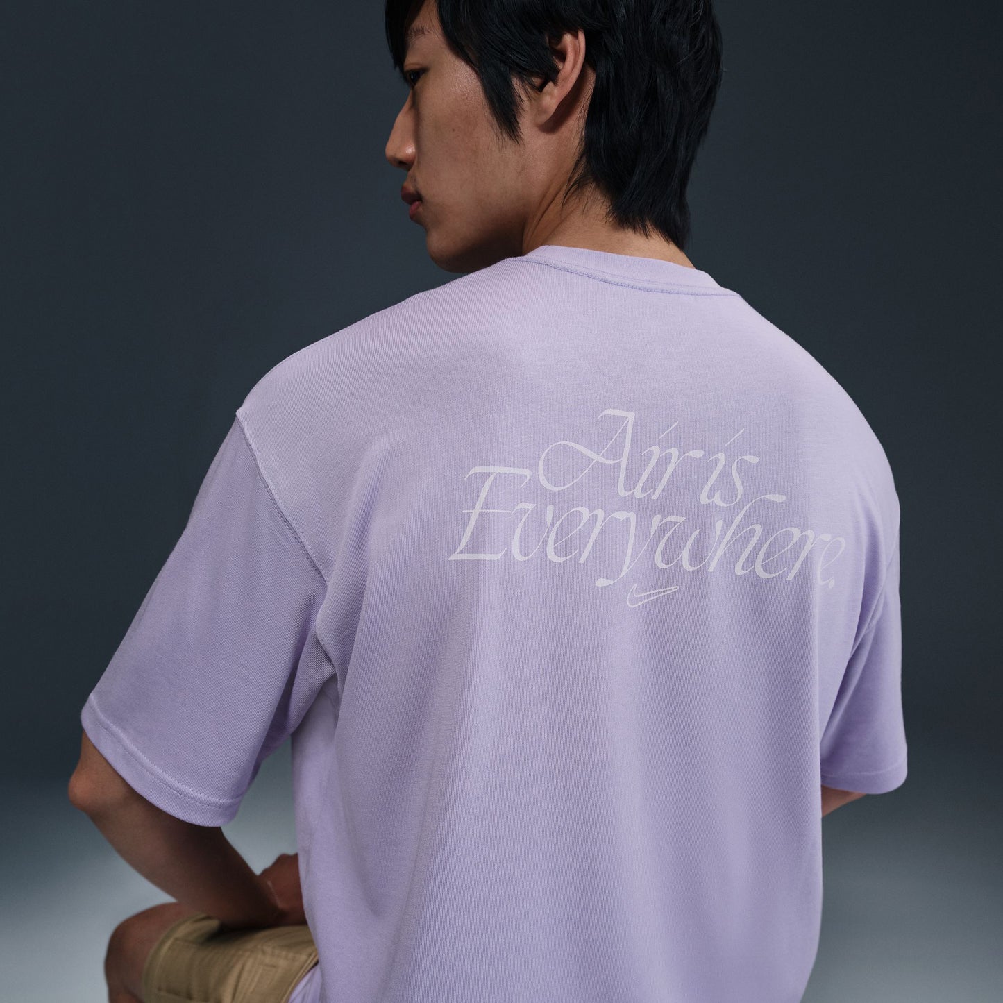 Nike Sportswear Max 90 Erkek Mor T-shirt