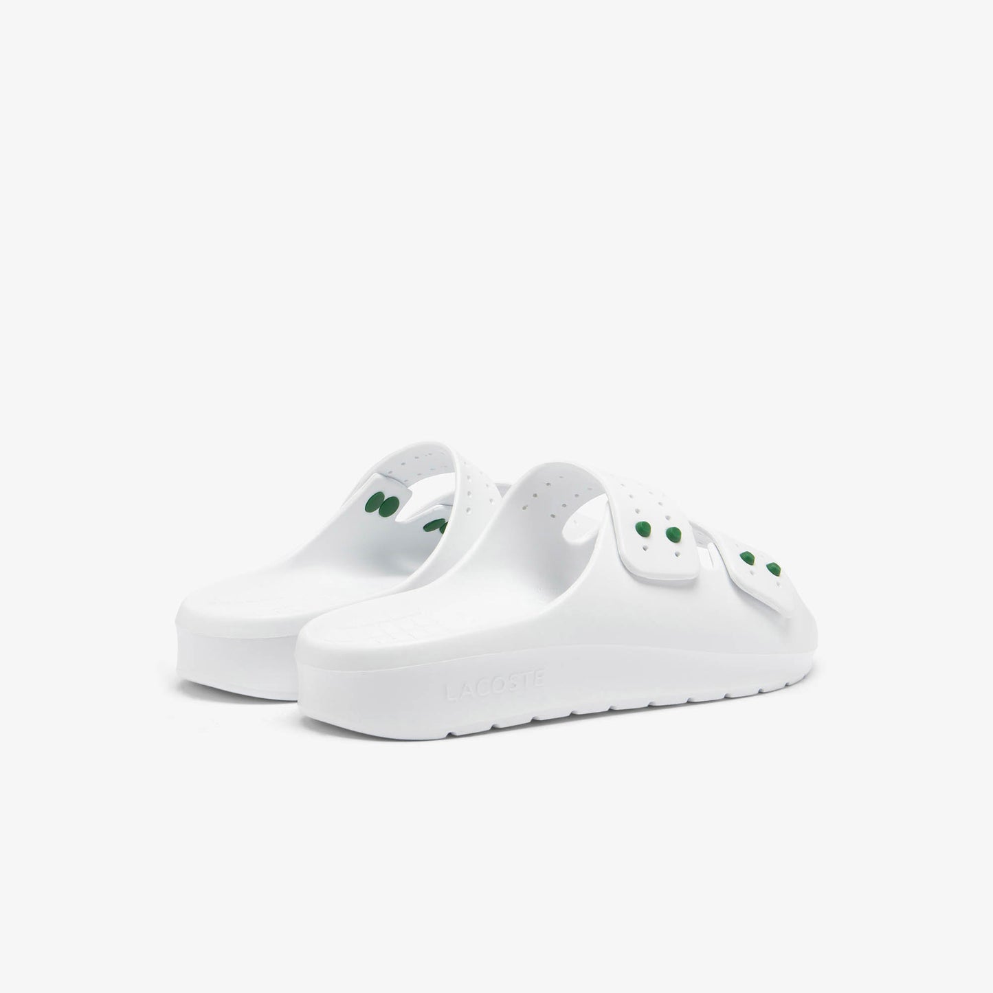 Lacoste Serve Strap Kadın Beyaz Terlik