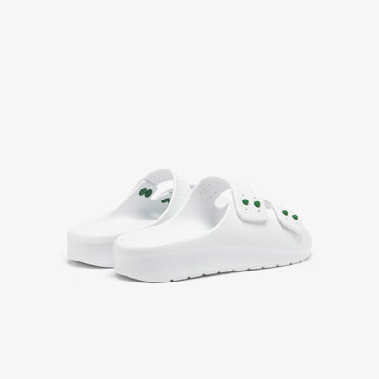 Lacoste Serve Strap Kadın Beyaz Terlik