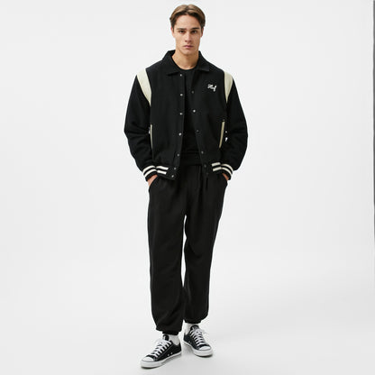 Huf Song Varsity Erkek Siyah Ceket
