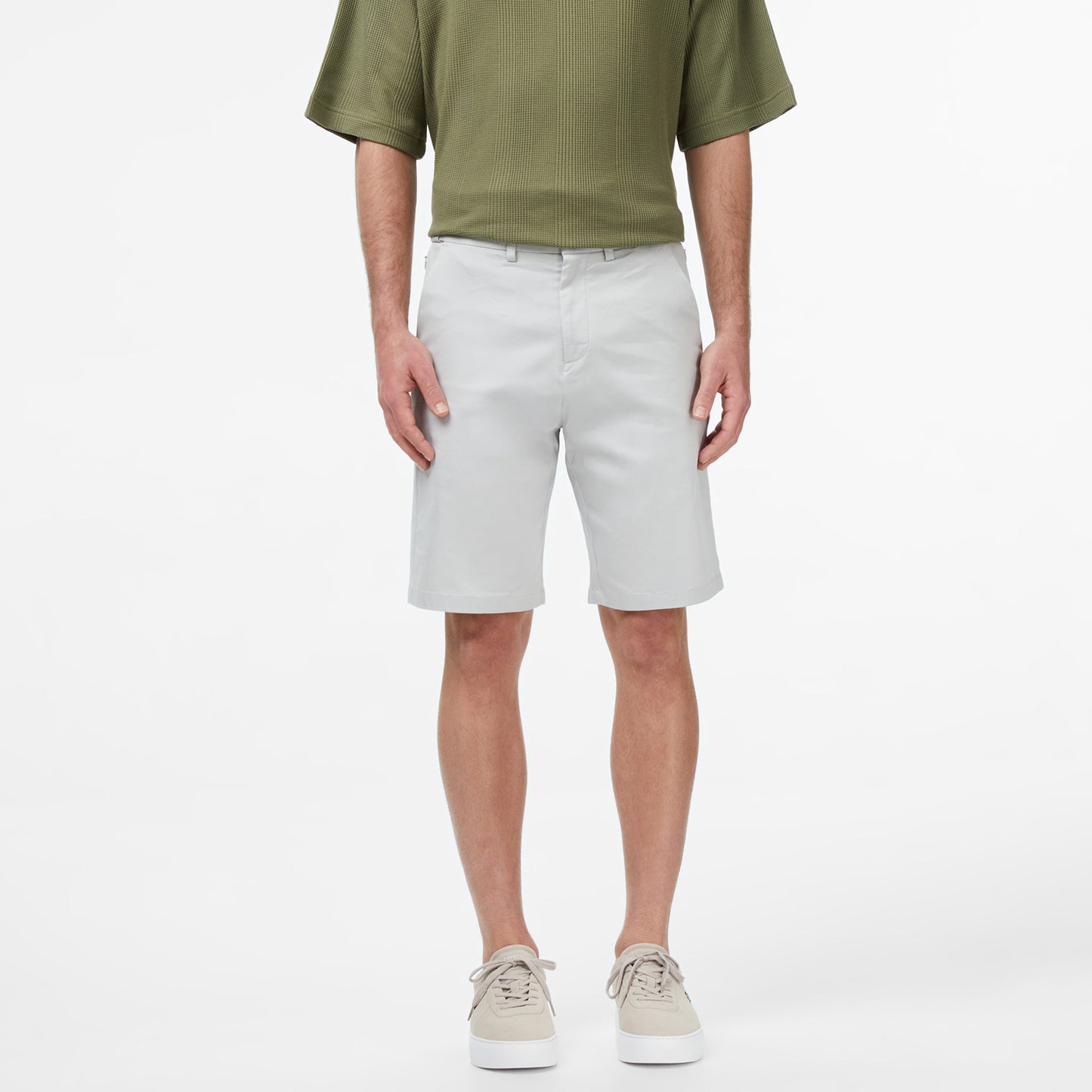 Lacoste Regular Fit Erkek Gri Şort