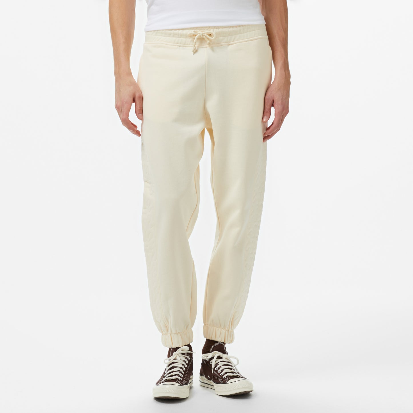 United4 Pucci Detail Erkek Krem Pantolon