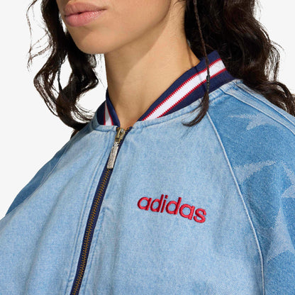 Adidas Varsity Kadın Mavi Ceket