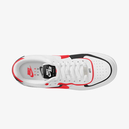 Nike Air Force 1 Shadow Light Crimsonunisex Beyaz Sneaker