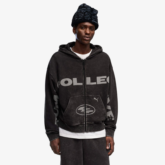 Puma Spc Boxy Full Zip Unisex Siyah Sweatshirt