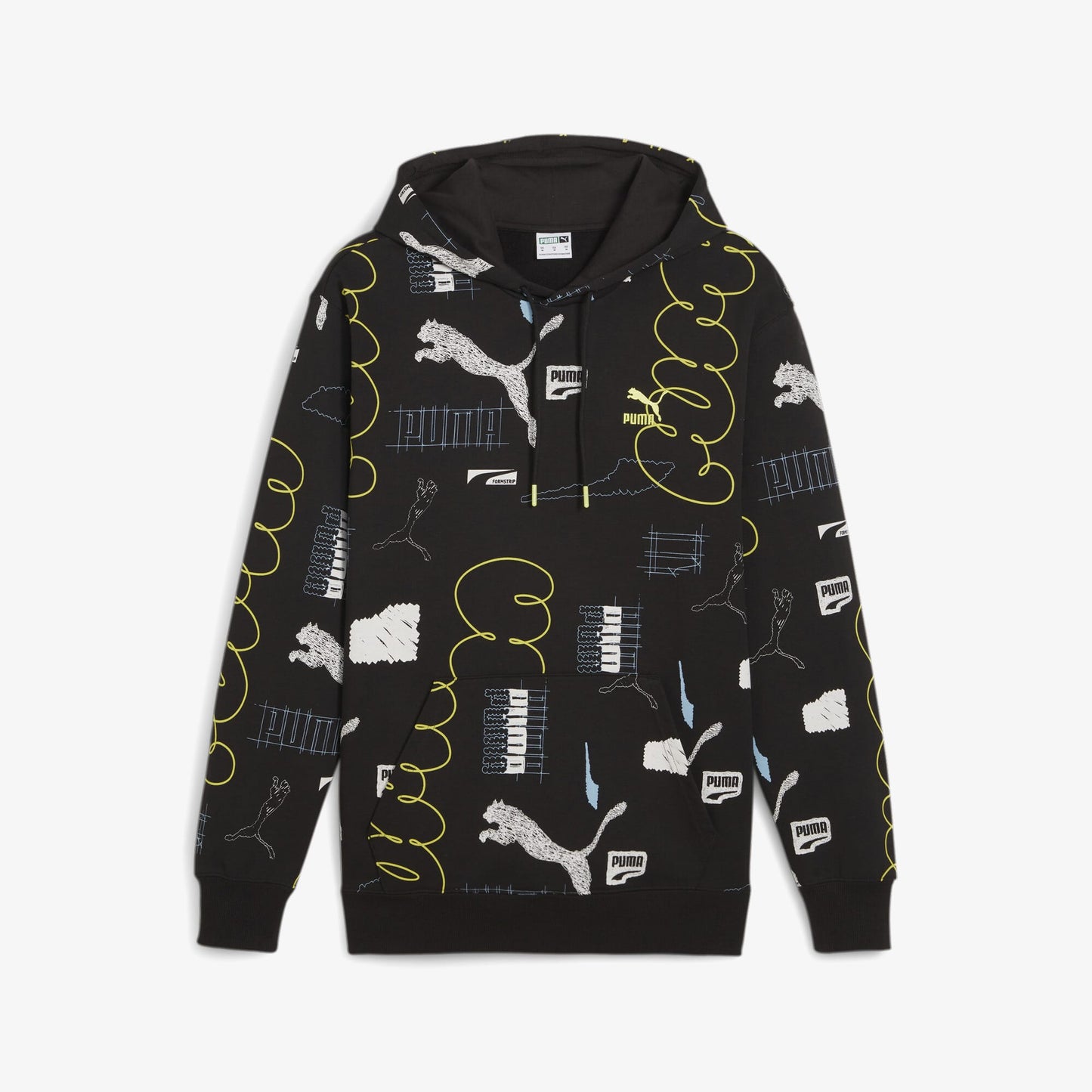 Puma Brand Love Erkek Siyah Hoodie