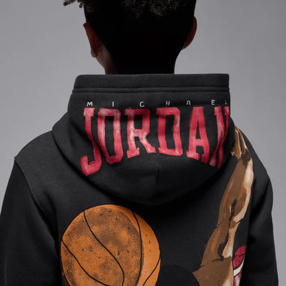 Jordan Jdb Jordan Sketch Po Çocuk Siyah Sweatshirt