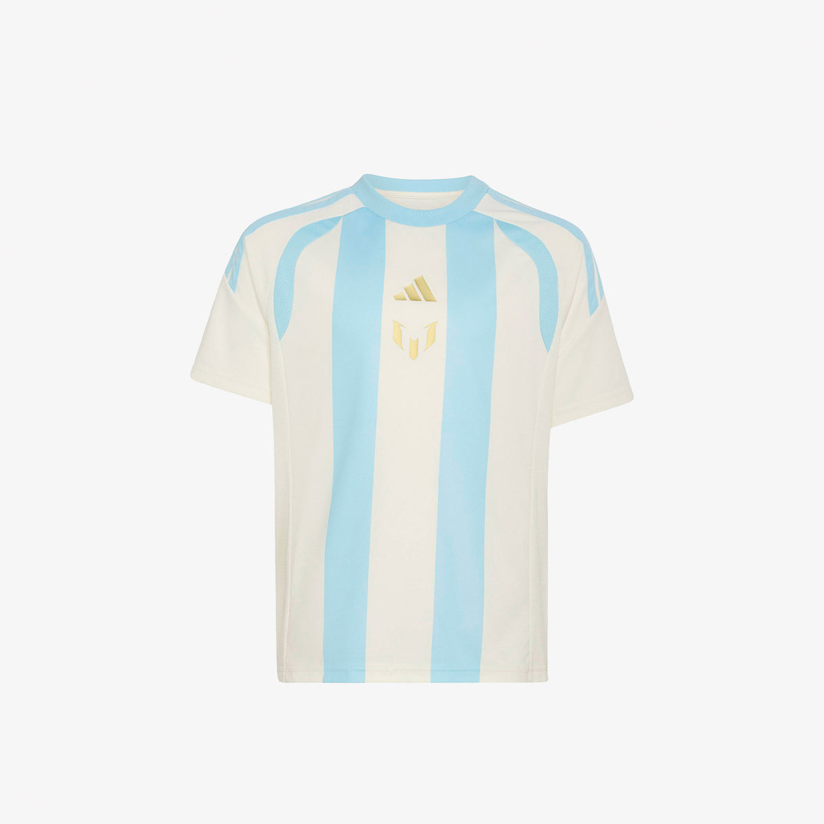 Adidas Messi Training Jsy Y Çocuk Beyaz Forma