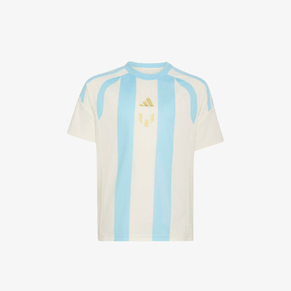 Adidas Messi Training Jsy Y Çocuk Beyaz Forma