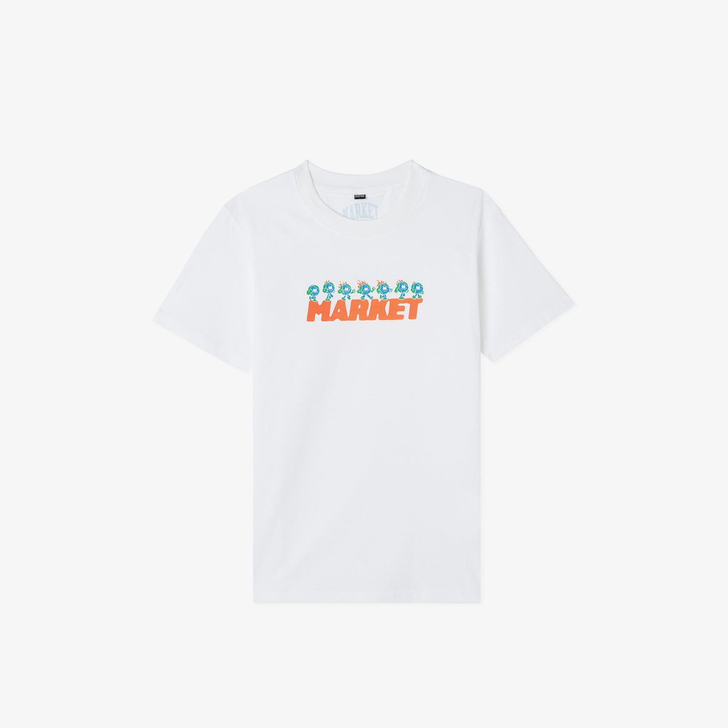 Market Fire Frolic Beyaz T-shirt
