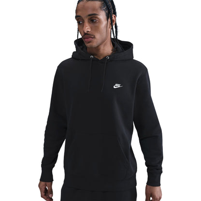 Nike Club Fleece Erkek Siyah Hoodie
