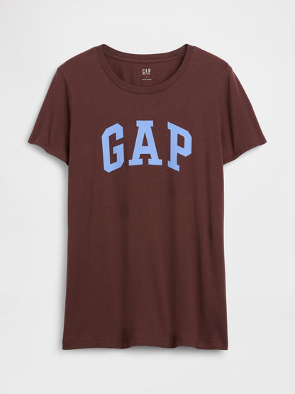Kahverengi Gap Logo T-shirt